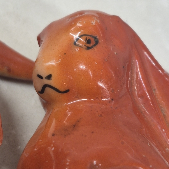 Charming Red Rabbit Figurines - Picture 6 of 7